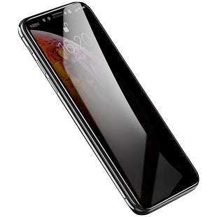 绿联iPhone11防窥钢化膜X适用于苹果11手机防窥贴膜XR全屏11Pro覆盖ProMax防偷窥屏幕XS全包防摔XsMax隐私ghm