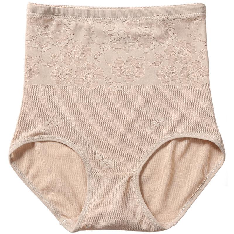 产后高腰收腹内裤提臀透气收胃收腰女士产妇塑身美体束腰收腹裤