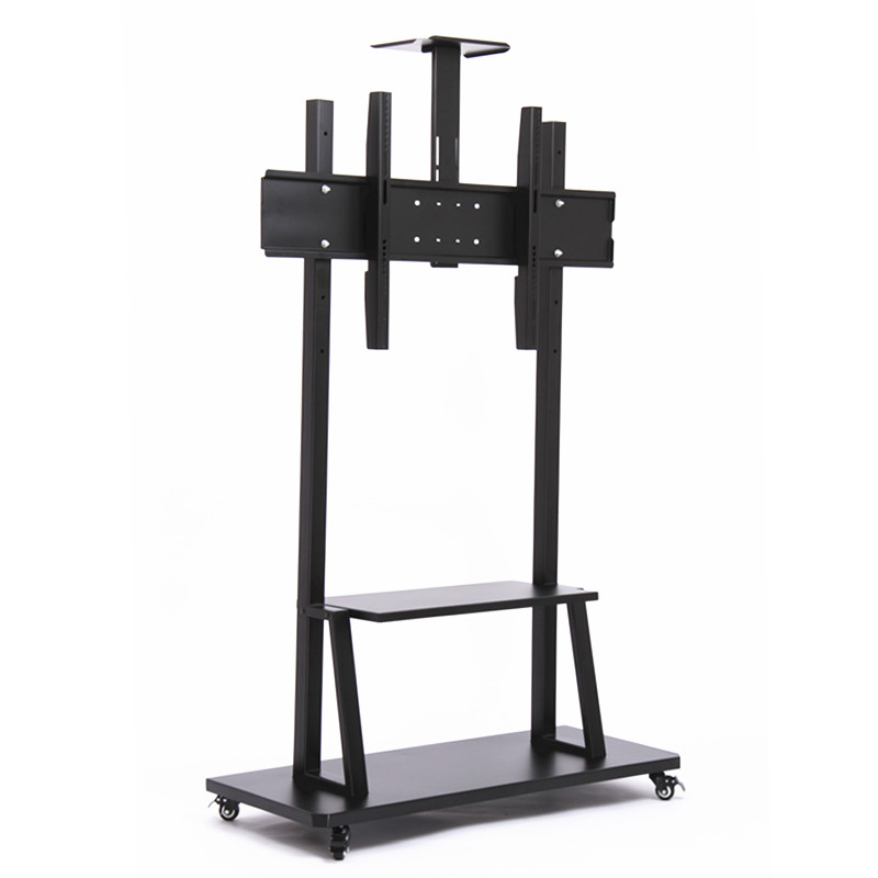 37-100寸液晶电视移动支架推车展示架触摸大屏一体机幼儿教学通用