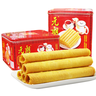 春节年货元朗酥饼520g老年人食品零食新年礼盒美食宫廷桃酥传统糕点