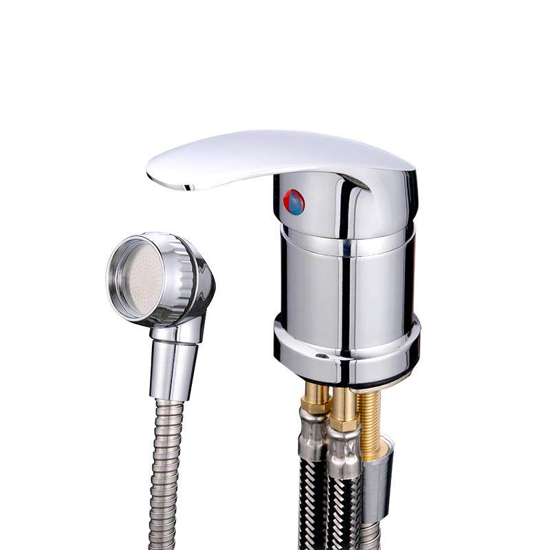 理发店洗头床水龙头开关冲洗床发廊美发店专用冷热混水阀阀门配件