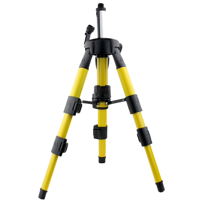 新钢合金超强水平仪三角支架1215米加厚红外线激光迷你三脚架