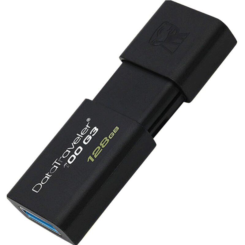 金士顿u盘128g高速usb3.0电脑专用官方正品正版 固态工作用塑料v优盘