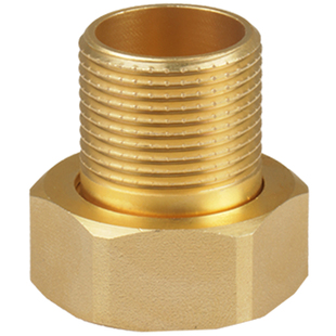 净水器铜前置过滤器接头1寸4分6分黄铜 活接螺母自来水转接头配件