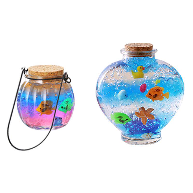 海洋许diy材料包星星许愿瓶空瓶玻璃瓶木塞水晶宝宝泡大珠漂流瓶