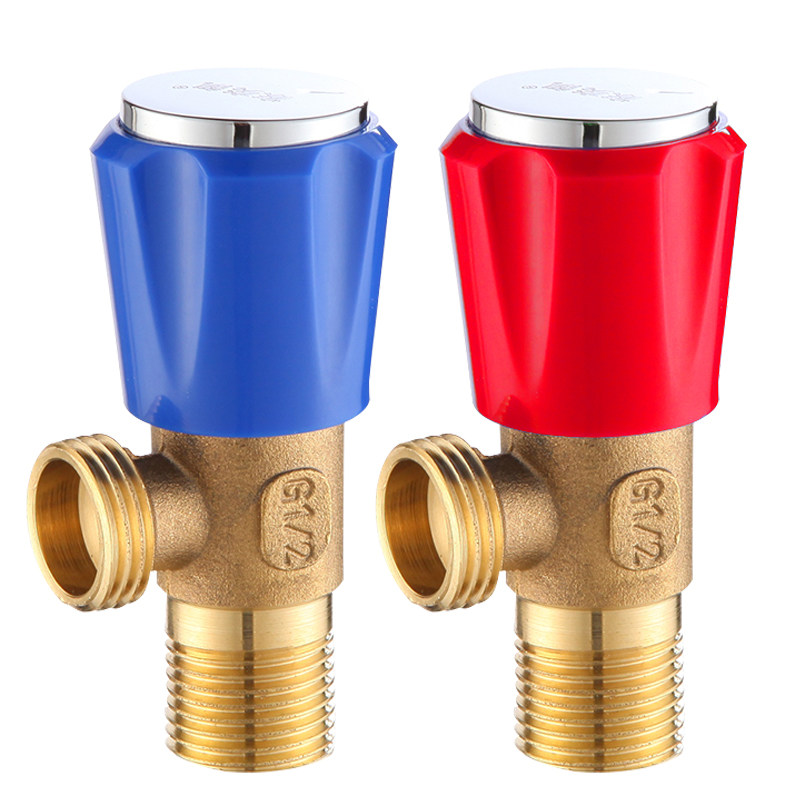 4分全铜加厚三角阀冷热角阀热水器马桶水龙头通用止水阀门开关