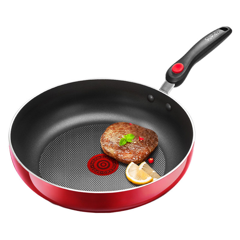 苏泊尔平底锅不粘锅煎饼蛋烙饼千层牛排煎锅电磁炉燃气灶适用炒锅