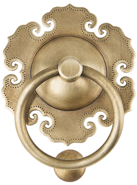 8限时月销 1中式仿古纯铜大木门拉手门环老式房门黄