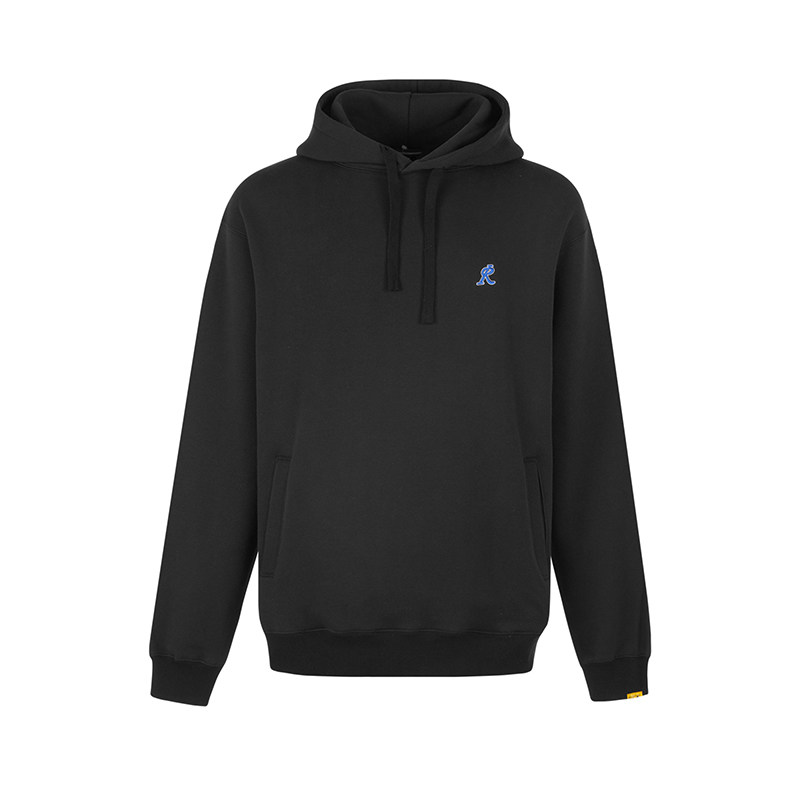 20aw 毛巾绣纯色基础撞色logo帽衫连帽卫衣 - randomevent 线上商店