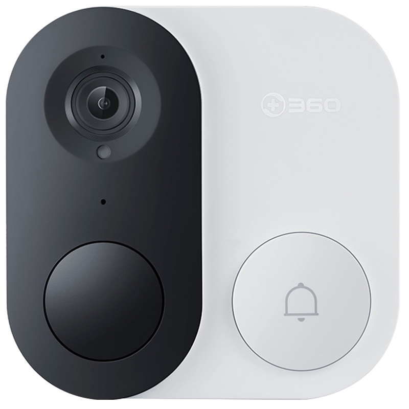 猫眼监控摄像机家用无线wifi高清夜视摄像头远程门镜 - 360官方旗舰店