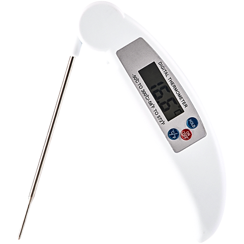 婴儿奶瓶温度计测油温量水温奶温探针食品烘焙家用高精度水温计_3折