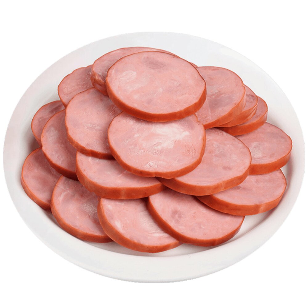 得利斯无淀粉火腿300g2粗大烟熏香肠即食早餐三明治生吃面包