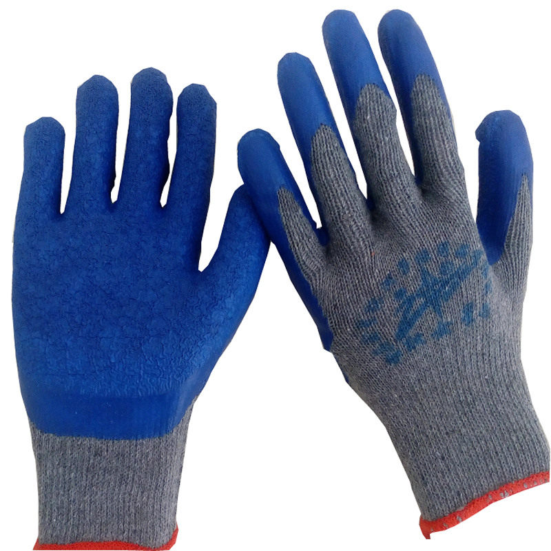 织女星劳保防护手套建筑工地机械耐磨防水防割加厚防滑刺工作干活