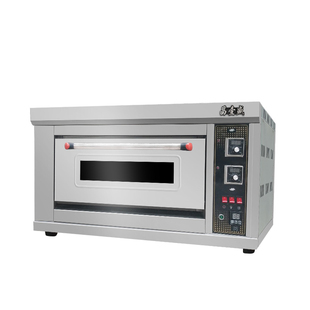 单层燃气烤箱商用一层一盘高温披萨烧饼面包天然气单层液化气烤箱