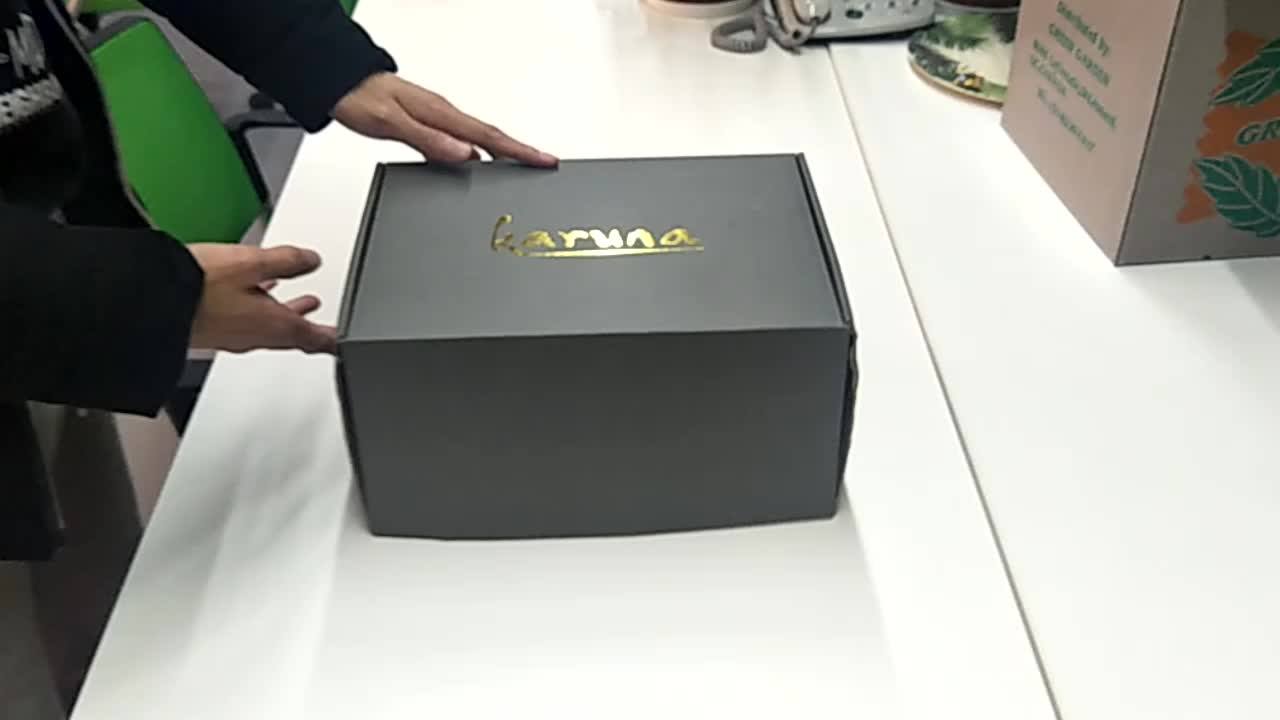 hot sale recyclable corrugated cardboard paper box for packaging