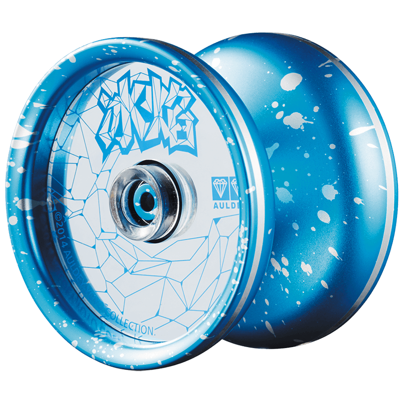 悠悠球奥迪双钻火力少年王金属花式比赛专用溜溜球光子精灵冰焰s