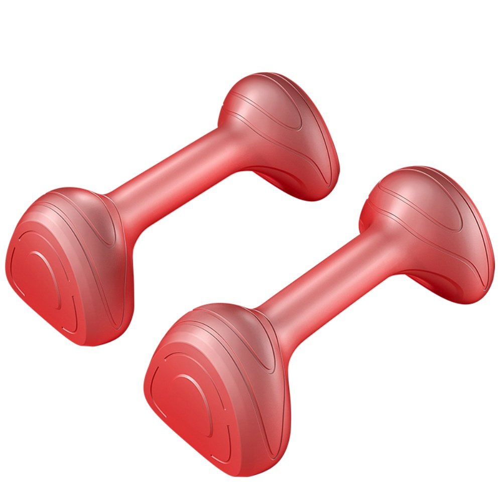 哑铃女士健身家用瘦手臂亚铃瑜伽器材儿童小哑铃1/3/2kg5一对亚玲