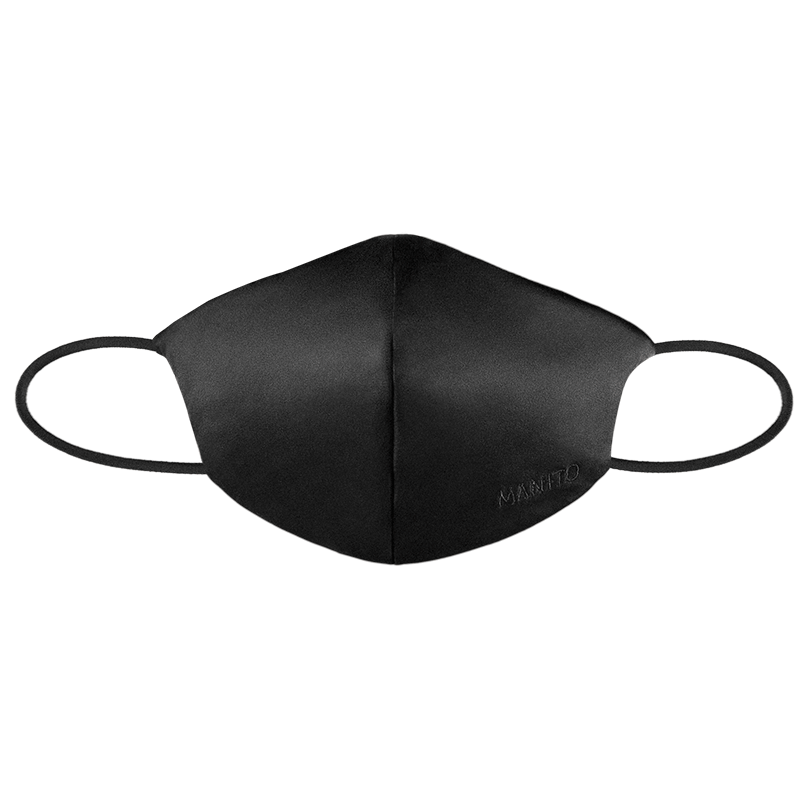 manito/曼尼陀ultra蚕丝口罩真丝防晒防尘抑菌桑蚕丝透气银纤维