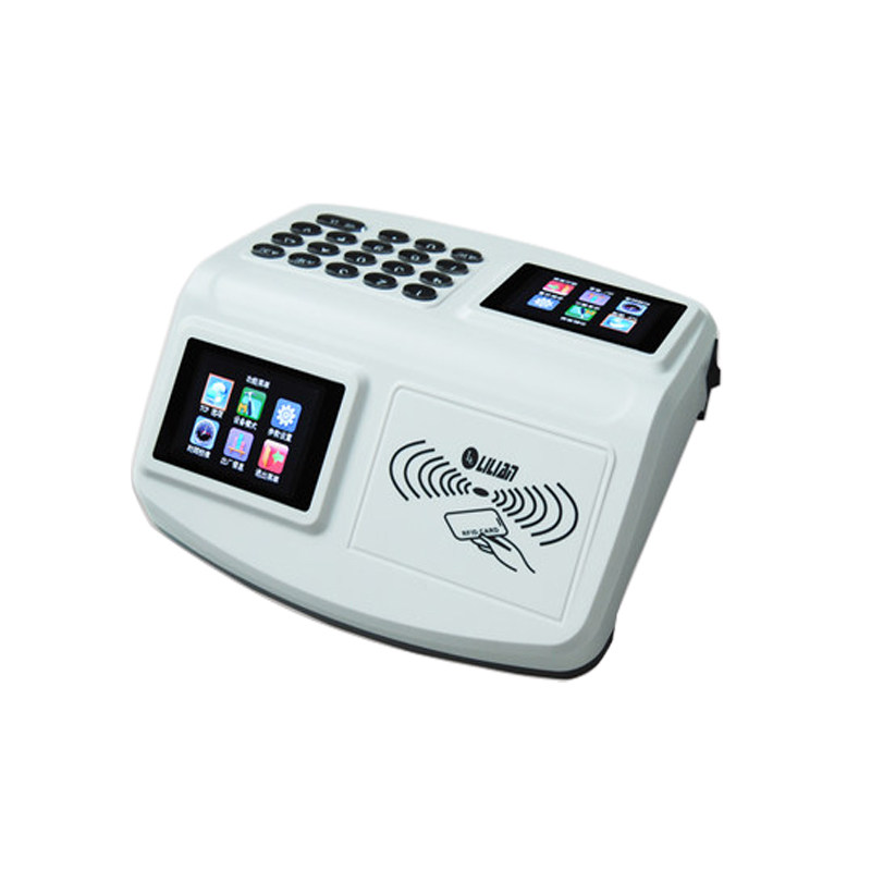 学校食堂售饭刷卡机饭堂打卡机利联美食城ic卡消费机医院订餐收费