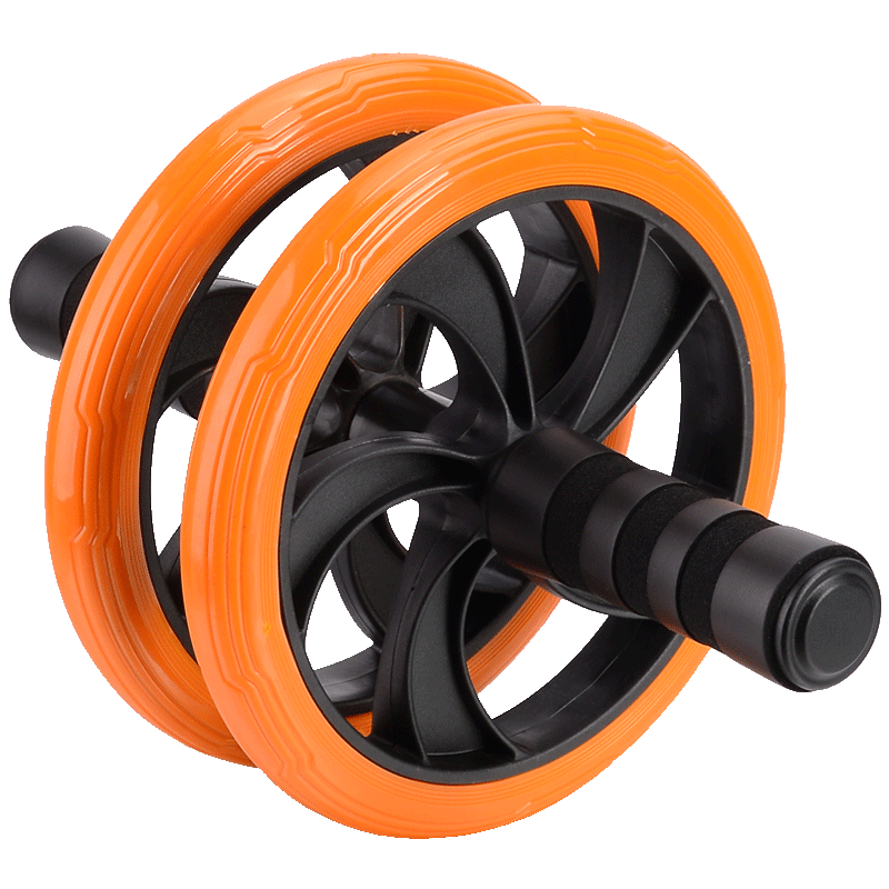 健腹轮健腹器收腹运动健身滚轮腹部滑轮锻练腹肌轮卷腹机健身器材