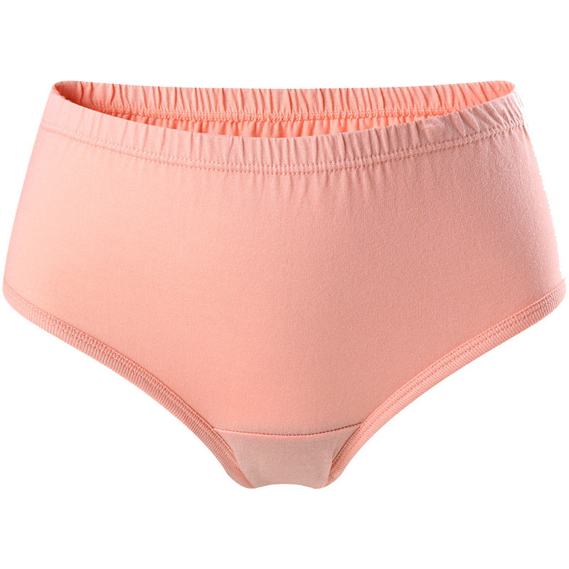 abab内裤女丝光纯棉高腰抗菌三角裤舒适透气中老年短裤1822