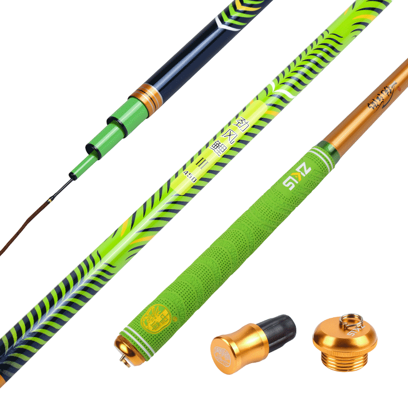 中逵渔具劲风鲤鱼竿钓鱼竿手竿超硬台钓竿黑坑碳素竞技鲫鱼鲤鱼杆
