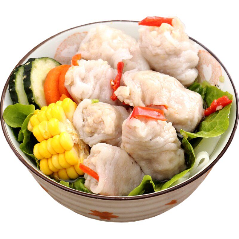 潮汕正宗手工达濠鱼卷500g 潮州汕头特产火锅食材底料鱼饺鱼册