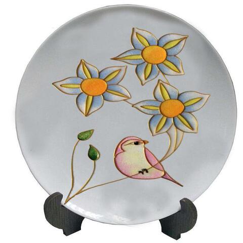 景泰蓝工艺套装陶瓷盘金丝沙画制作材料陶瓷盘摆件沙盘制作摆件