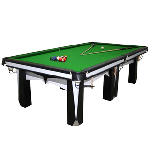 京典台球桌中式黑八球桌标准美式黑八成人桌球台家用16彩球桌全套