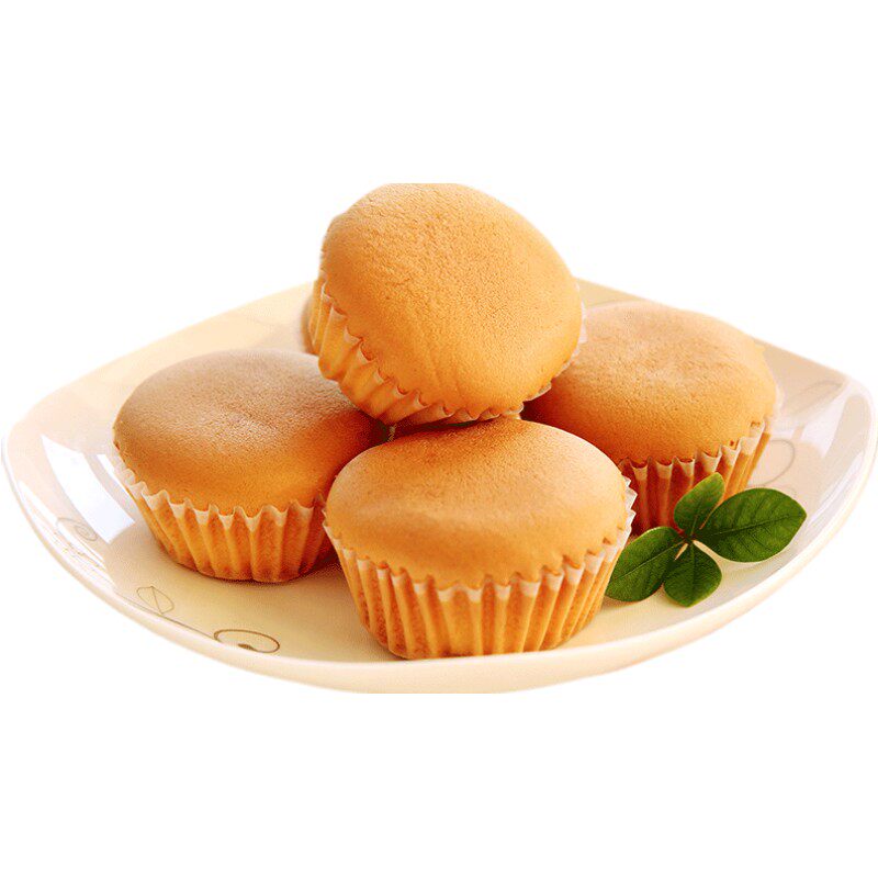 泡吧鸡蛋糕原味整箱2斤 早餐食品小点心零食糕点纯蛋糕 细腻鲜嫩