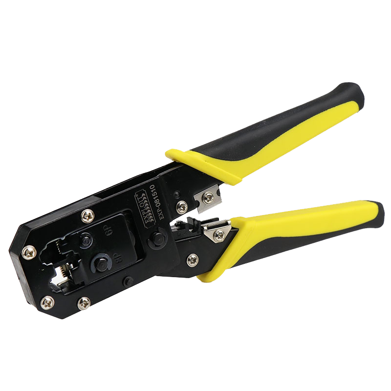 开拓 多功能水晶头网线钳 网络钳压线钳布线工具网路工具包套餐