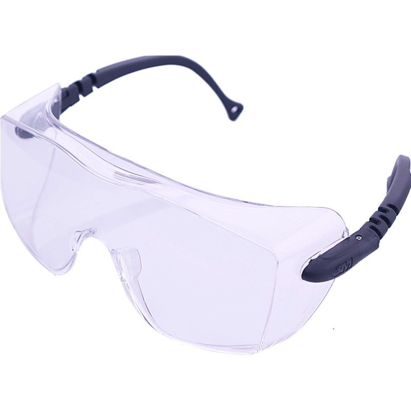 3m12308防护眼镜 化学实验室护目镜防飞溅防冲击防风防沙防雾眼镜