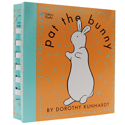 英文原版书 pat the bunny 英语绘本 拍拍小兔子触摸书 经典婴幼香味