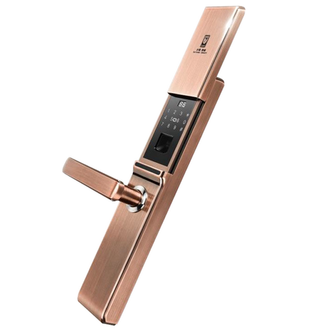 步阳防盗门指纹锁by-zn05密码锁机械钥匙锁电子锁智能锁家用