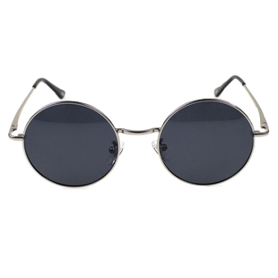男女士太子镜潮流款平面复古太阳眼镜个性潮人墨镜平光镜圆形镜片