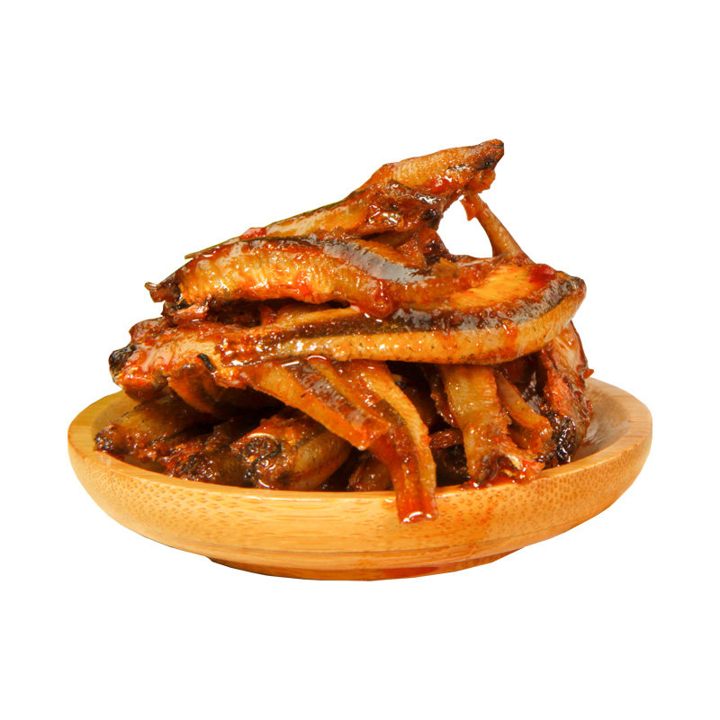 抓鱼的猫300克多味麻辣小鱼仔 散称休闲零食鱼 湖北潜江特产