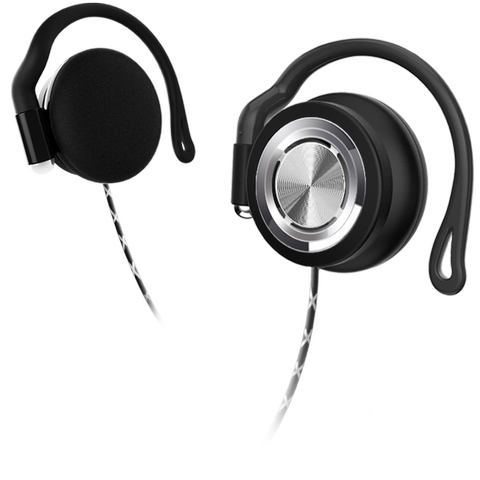 森麦sm-iv8123挂耳式运动跑步电脑手机线控耳麦头戴耳挂式耳机不伤耳