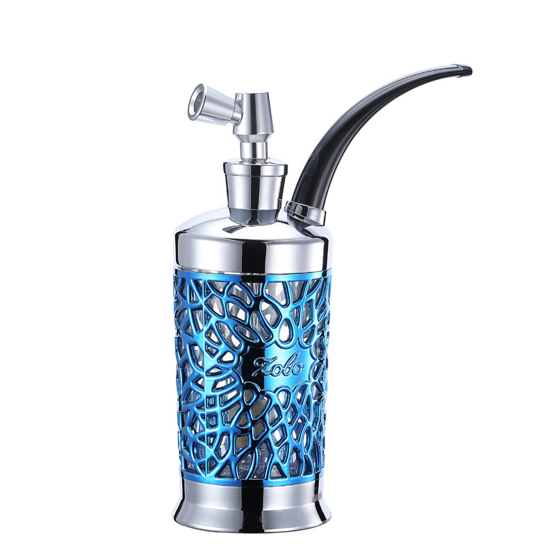 正牌水烟壶水烟斗酒吧便携阿拉伯过滤器全套烟锅金属有机玻璃烧锅