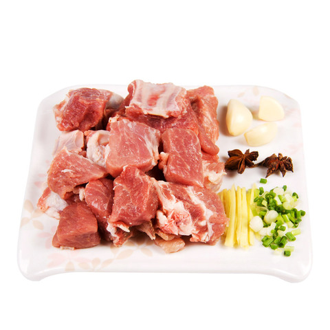 冷鲜肉依禾农庄黑土猪肉肋排小排骨纯排1kg装