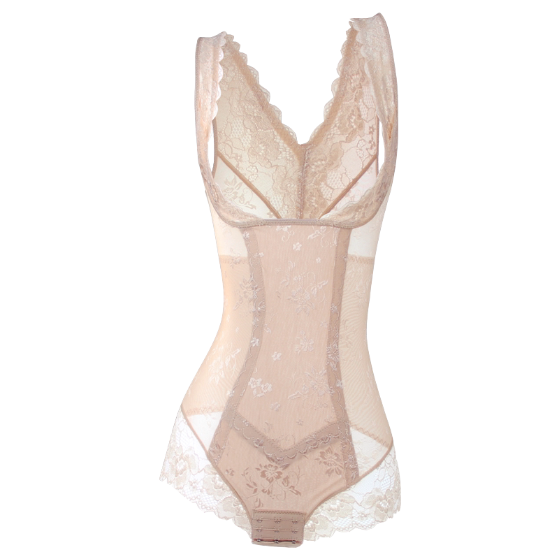 瑶美人春夏产后连体塑身衣女士收腹束腰无痕美体塑形显瘦身内衣计