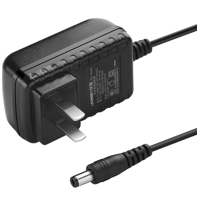 绿联12v1a适配器dc5 . 5*电源线 30元包邮