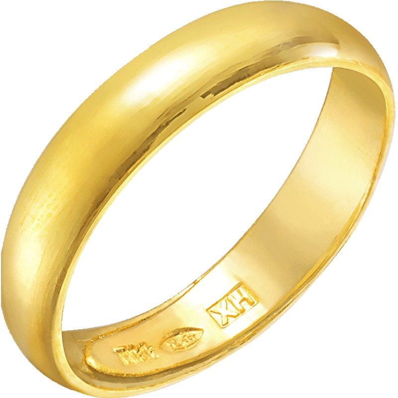 周生生足金光身卜面黄金戒指/尾戒开口戒 男女对戒素圈09141r计价