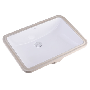 箭牌卫浴卫生间台盆洗手洗脸陶瓷浴室柜单盆家用嵌入式瓷盆台下盆