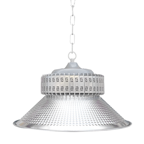 鳍片led工矿灯大功率工厂车间仓库工业照明灯超亮厂房天棚吊灯罩