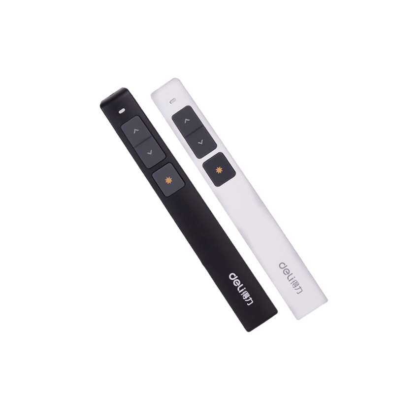 得力翻页笔ppt无线商务办公激光笔电池投影笔教学电子教鞭2802p演讲