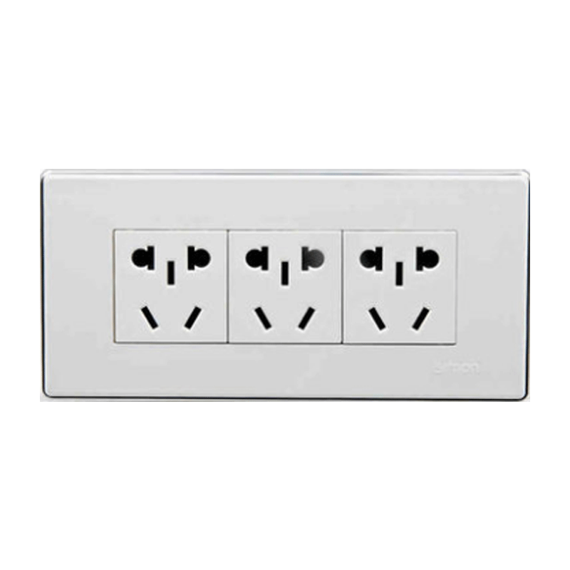 西蒙开关插座52香槟色 118型四位面板 电视电脑 开关插座 - simon西蒙
