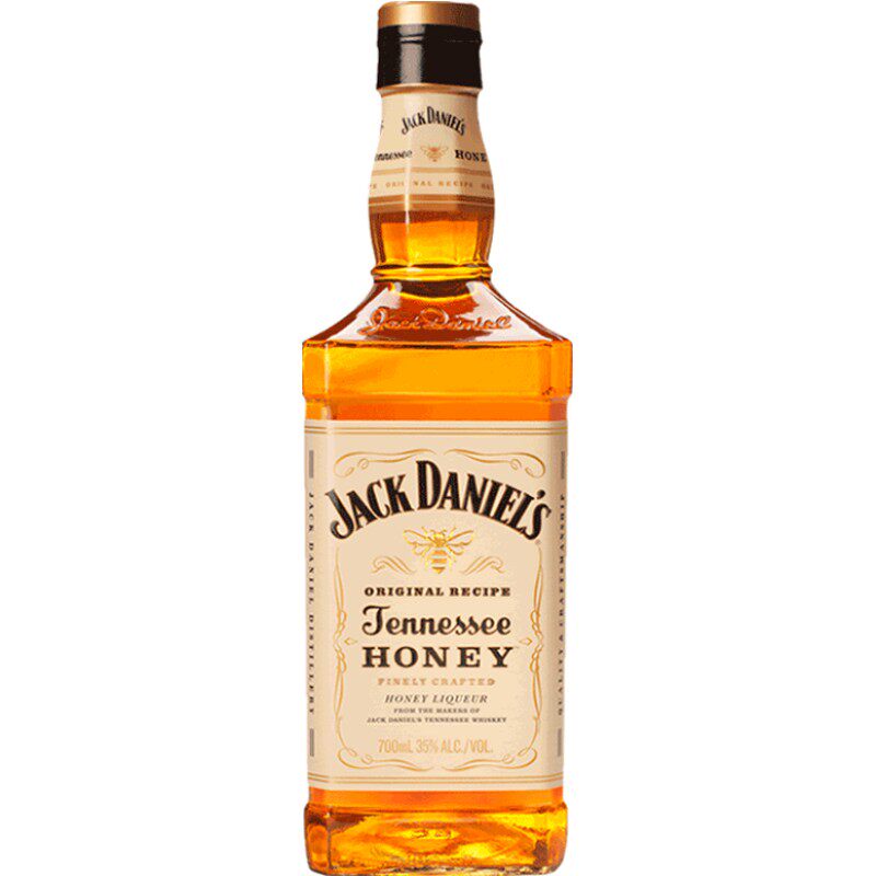 御玖轩 进口洋酒 jack daniels 杰克丹尼蜂蜜威士忌力娇酒700ml