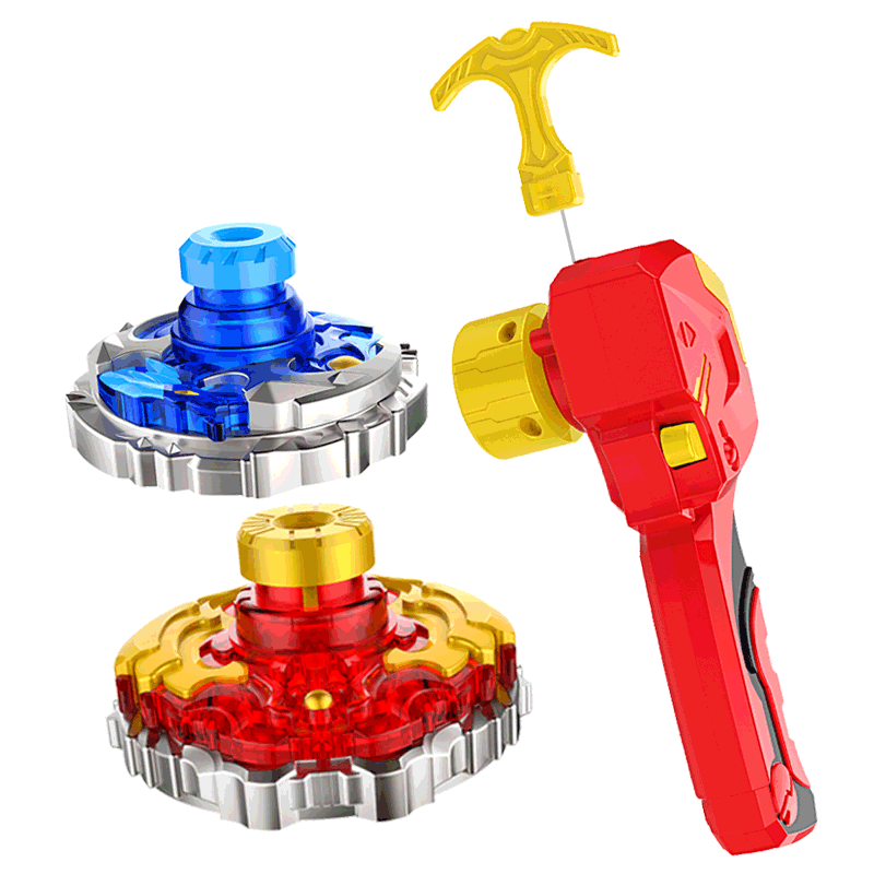 正版三宝超变战陀超大号对战战斗盘发射器发射手柄超能环陀螺玩具