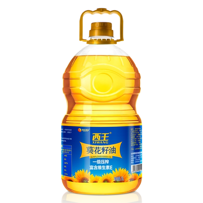 西王葵花籽油5l一级压榨健康食用油富含维生素e