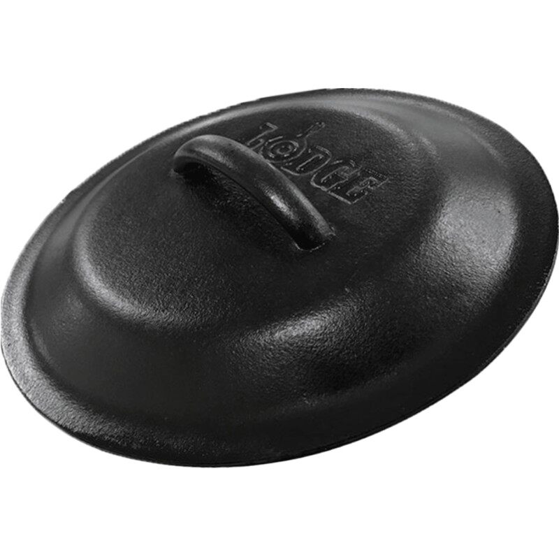 lodge洛极美国进口无涂层铸铁锅盖13-30cm适用于多款型号锅